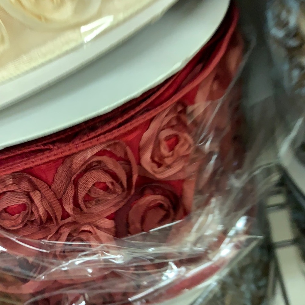 Wired ribbon 4” x 30 feet